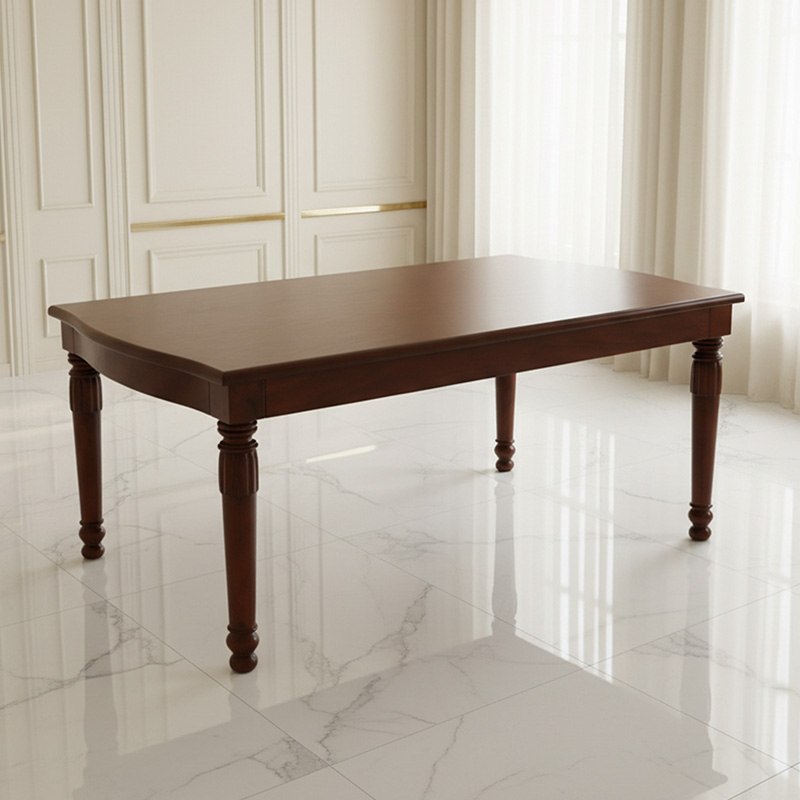 HI-TECH Dining Table Espresso - Image 2