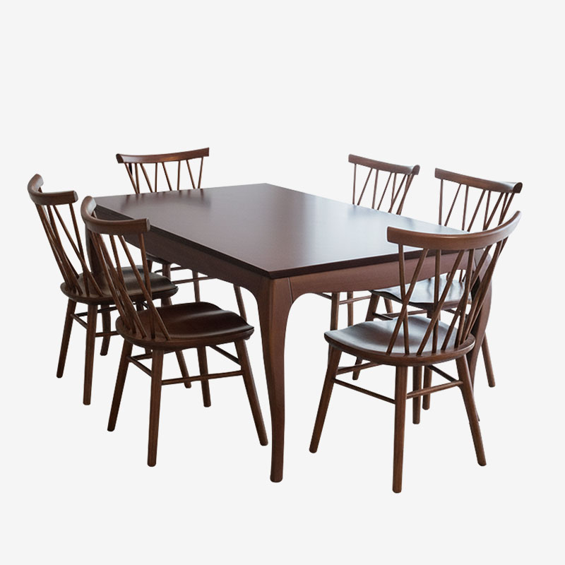 HI-TECH Dining Table Set